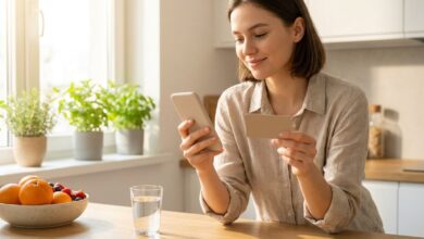 Gesund mit Geld umgehen: die Kreditkarte im Blick