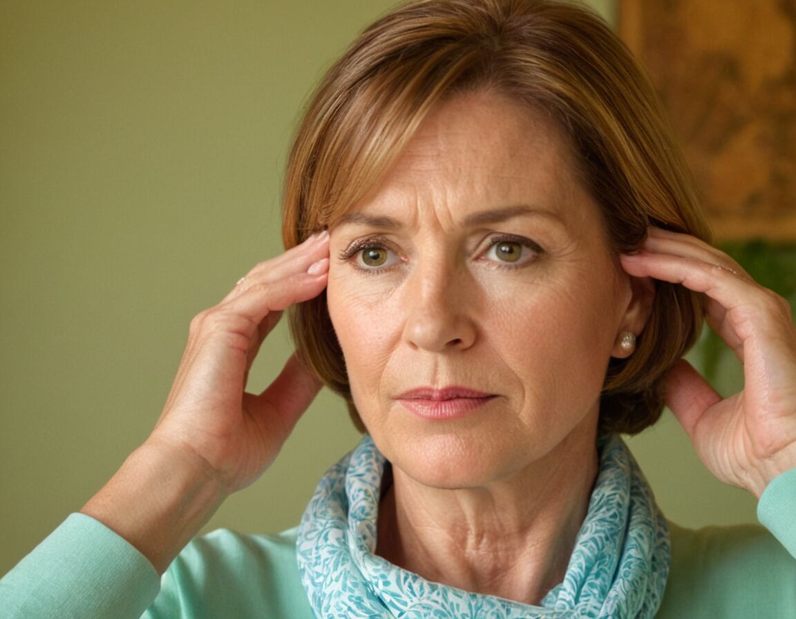 Kühlende Umschläge auf Nacken und Stirn legen - Hausmittel gegen Hitzewallungen: Effektive Tipps für mehr Wohlbefinden in der Menopause