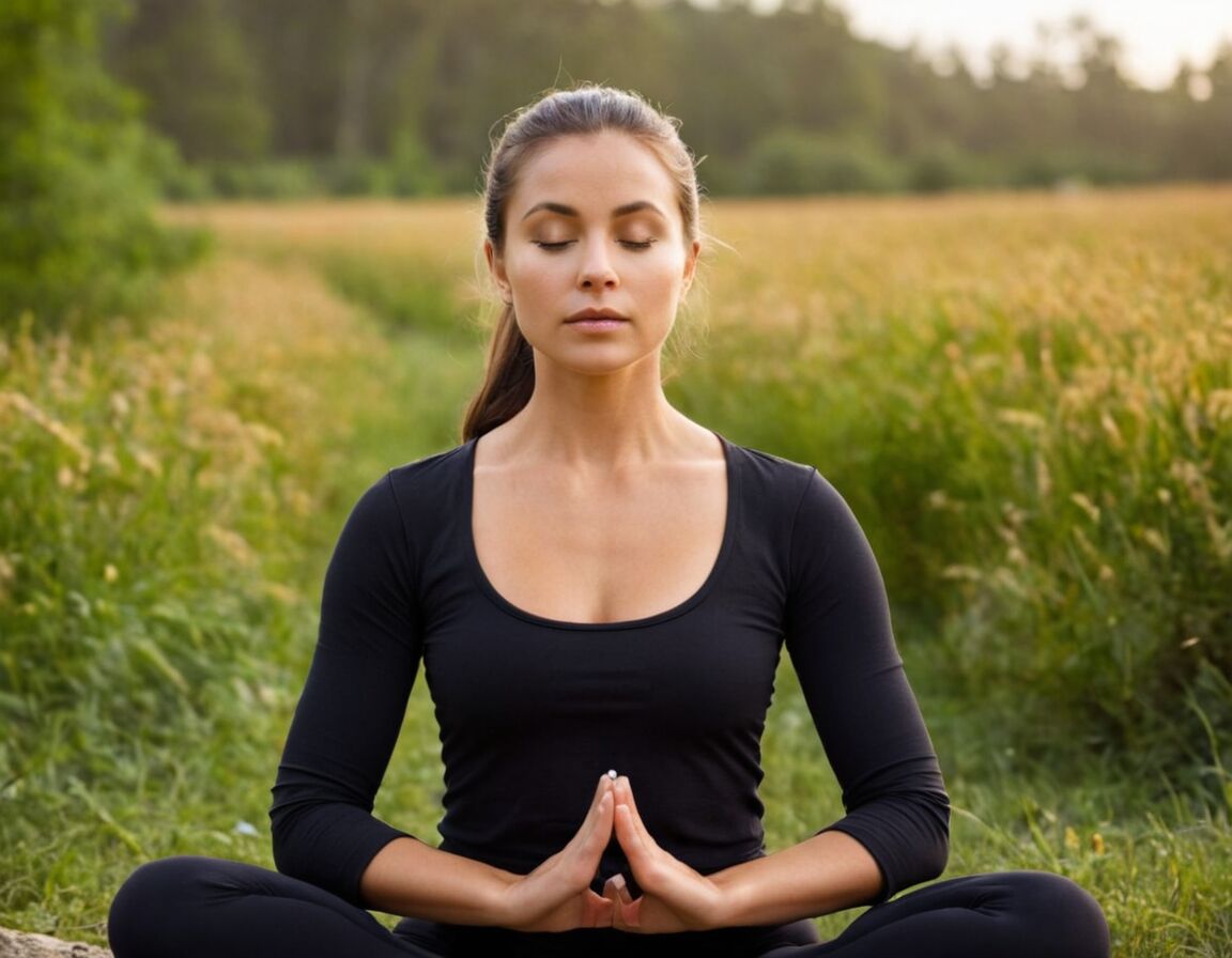 Stress reduzieren durch Entspannungstechniken und Meditation - 10 kg abnehmen in den Wechseljahren: Effektive Strategien für Frauen