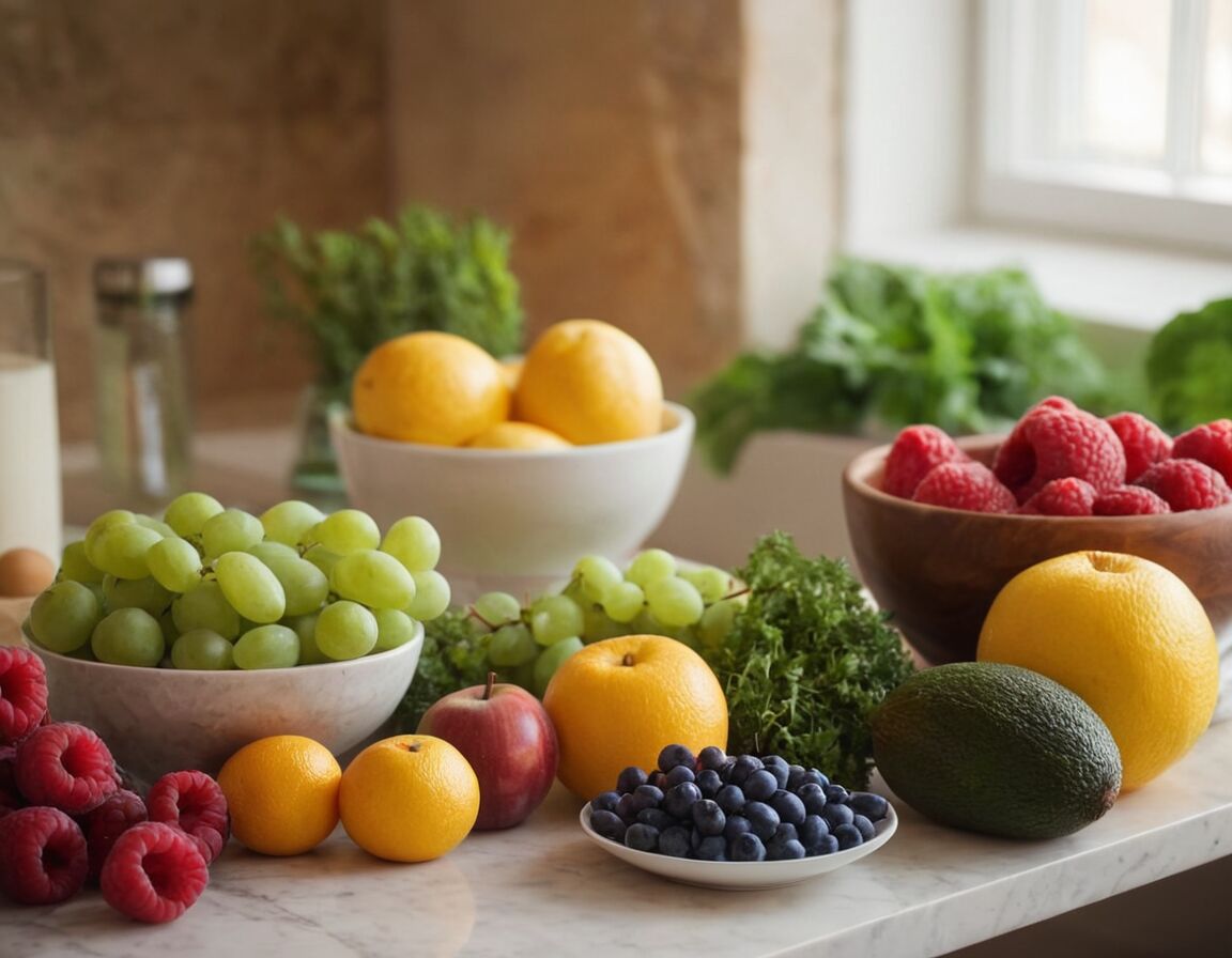 Gesunde Ernährung mit Antioxidantien wählen - Cortisol senken: Effektive Strategien für mehr Entspannung und Wohlbefinden