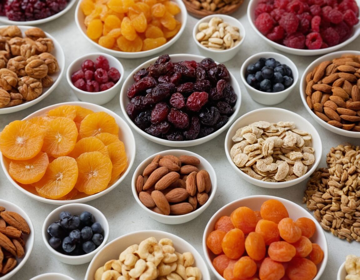 Getrocknete Früchte für süßen Geschmack ohne Zucker - Gesunde Snacks für unterwegs: Leckere Ideen für die Reise
