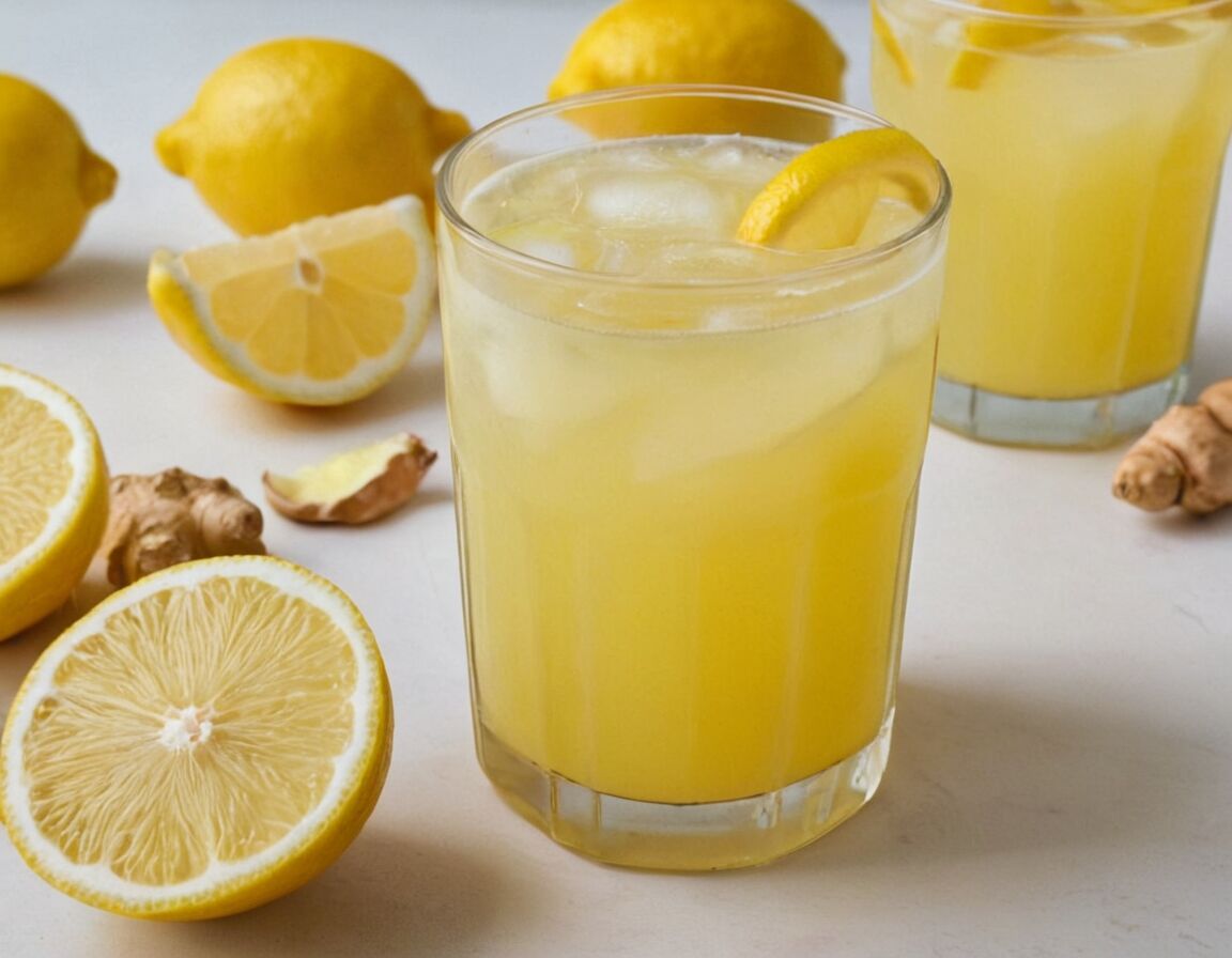 Ingwer-Zitronen-Detox-Drink für den Start - Stoffwechsel Shake: Die besten Rezepte für einen effektiven Stoffwechselboost
