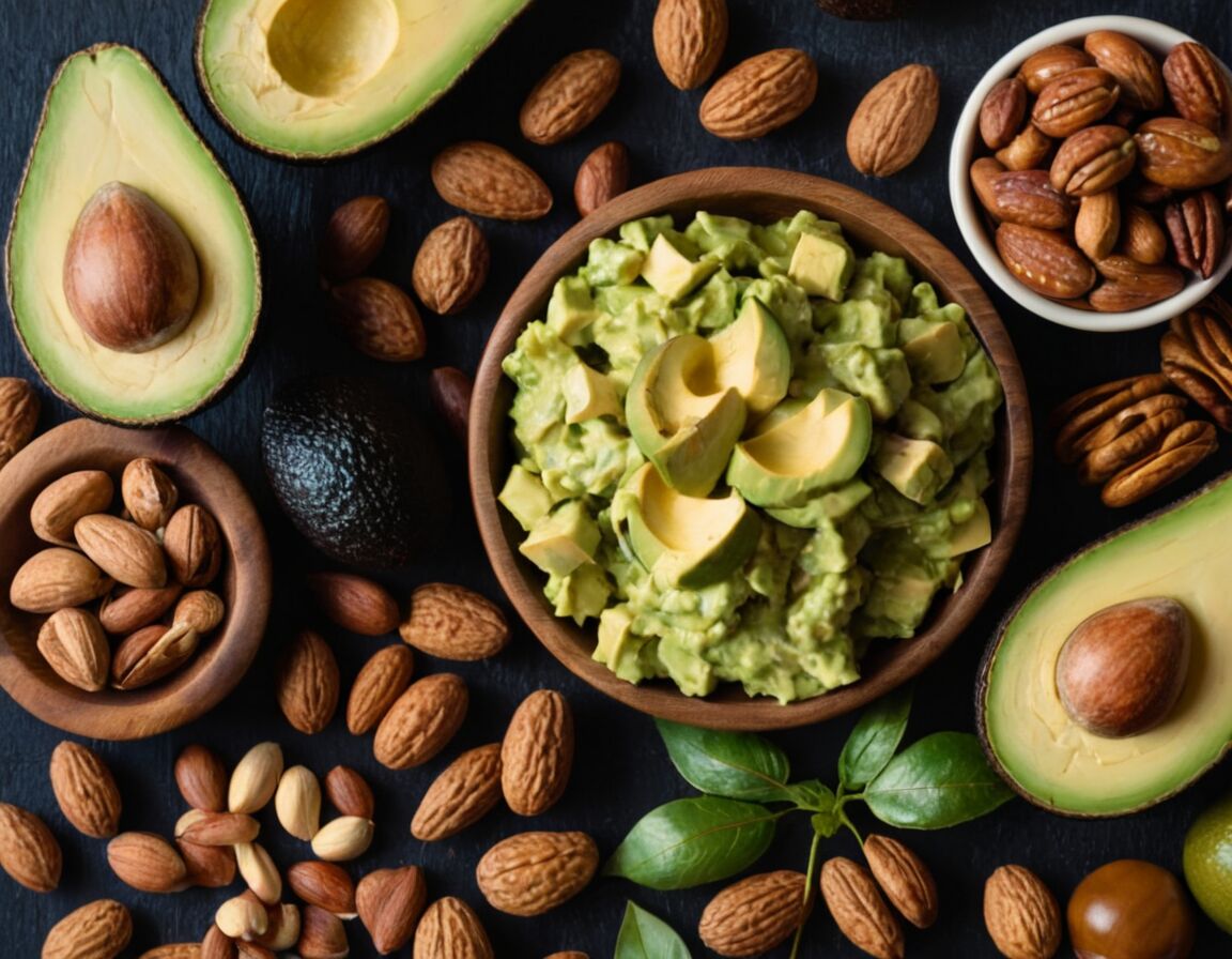 Gesunde Fette aus Nüssen und Avocado wählen - Östrogen erhöhen: Natürliche Methoden für mehr Hormongleichgewicht im Körper