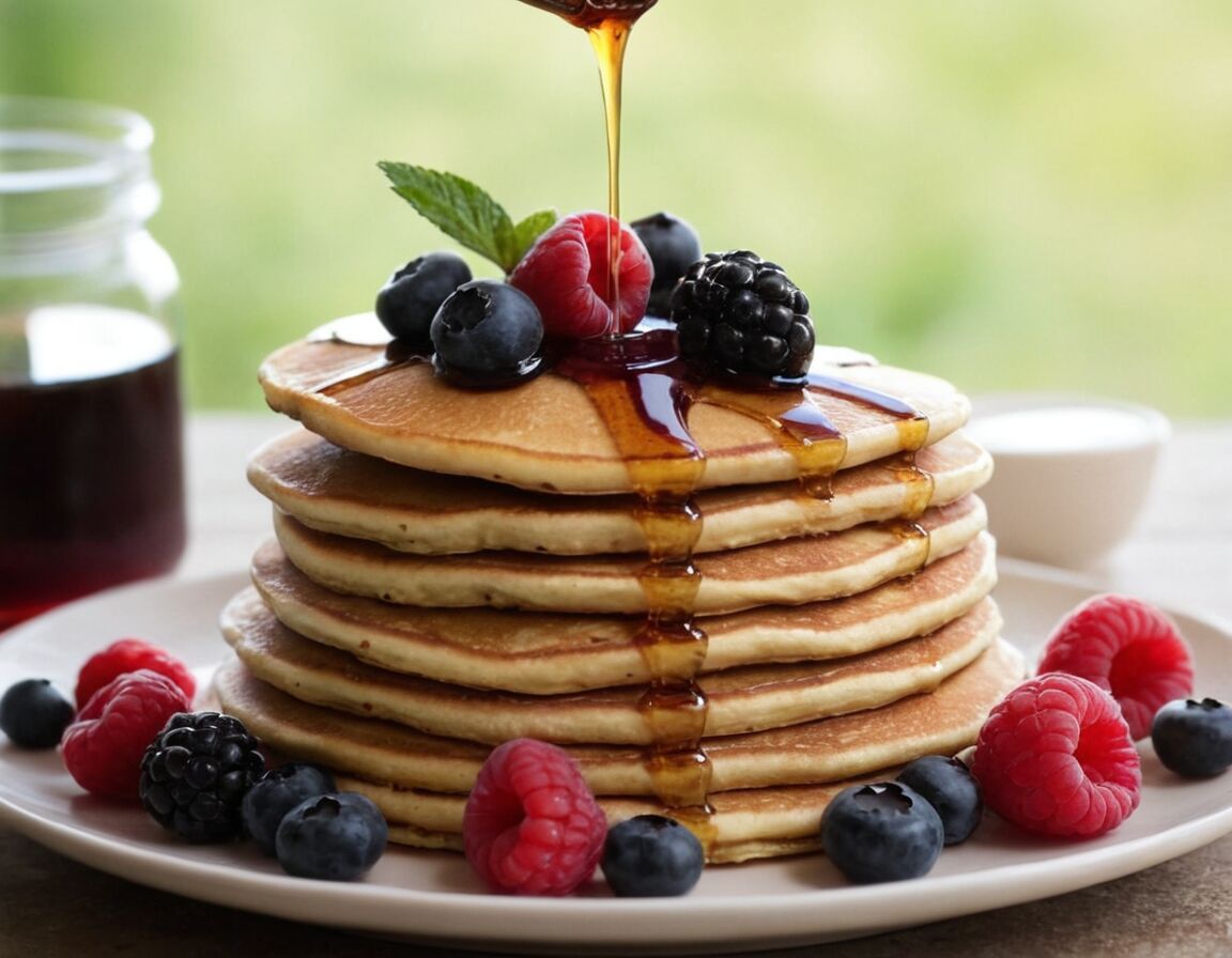 Pancakes goldbraun braten, wenden und servieren - Protein Pancakes Rezept: Leckere und gesunde Frühstücksideen für Fitnessliebhaber