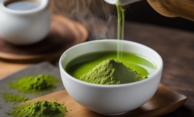 Matcha-Grüntee
