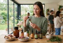 Pflanzenextrakte und Vitalpilze