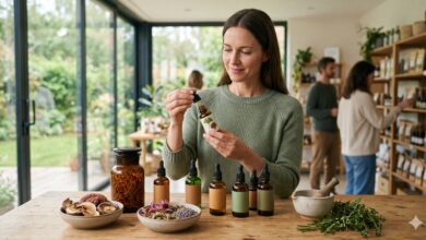 Pflanzenextrakte und Vitalpilze